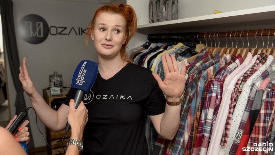 - Naszego fashion trucka tworzyliśmy przez cały rok - opowiada Kasia. Fot. Jarosław Gaszyński [Radio Szczecin]