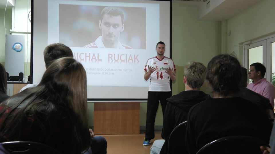 Michał Ruciak. Fot. Telewizja Świnoujście