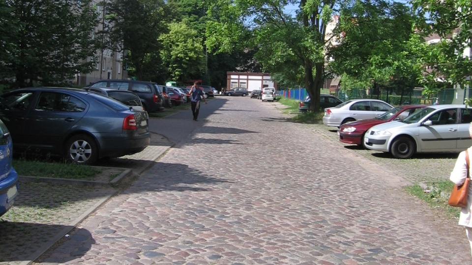 Ulica Glazurowa w szczecińskim Dąbiu. Fot. Zarząd Dróg i Transportu Miejskiego w Szczecinie.