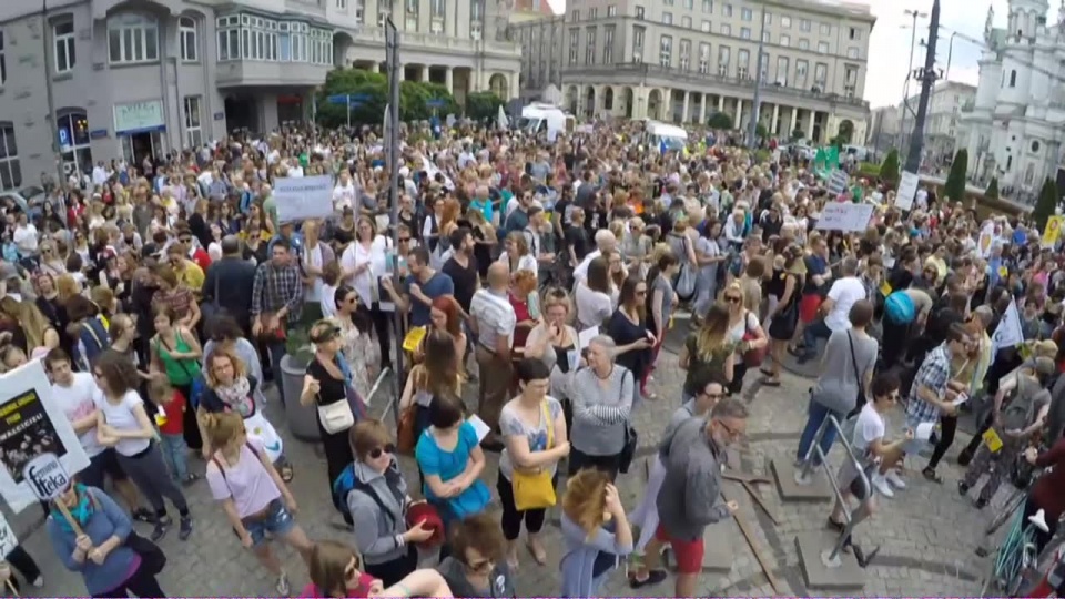 Marsz Godności Kobiet. Fot. TVN24/x-news