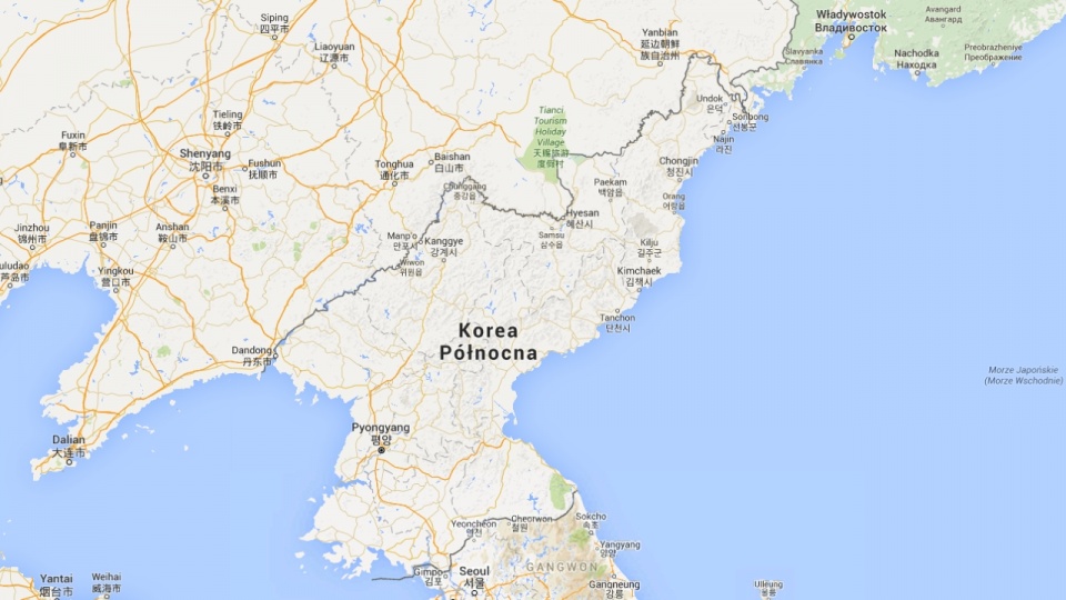 Korea Północna. Fot. www.google.pl/maps
