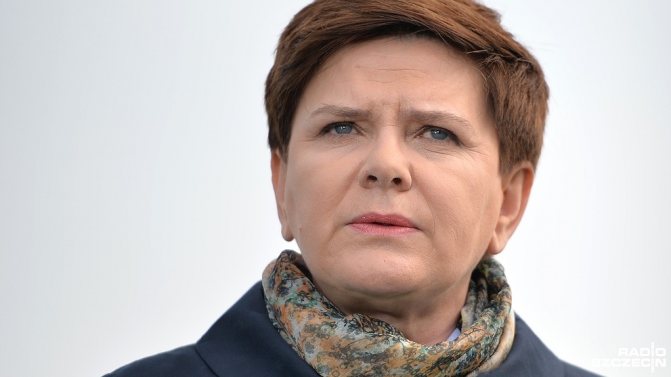 Premier Beata Szydło. Fot. Łukasz Szełemej [Radio Szczecin]