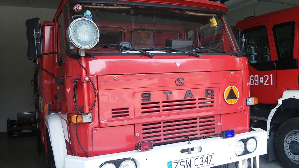 26-letni wóz strażacki do kupienia w Świnoujściu. Fot. UM Świnoujście