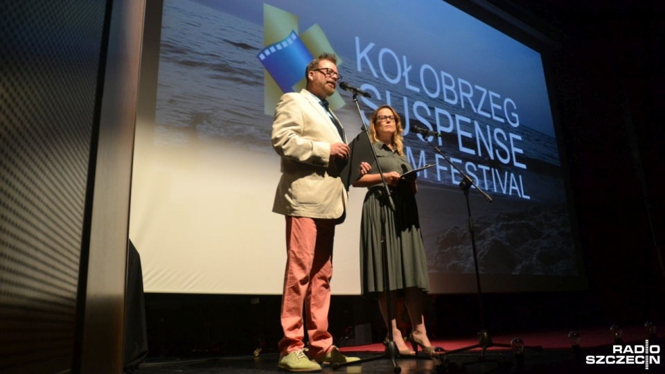 W Kołobrzegu rozpoczął się Suspense Film Festival. Imprezę prowadzi m.in. krytyk filmowy Tomasz Raczek. Fot. Przemysław Polanin [Radio Szczecin]
