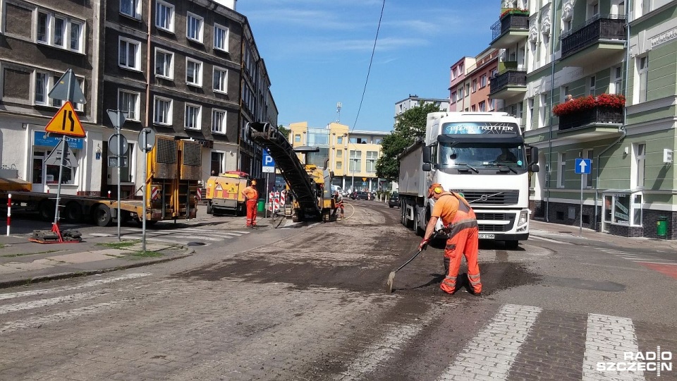 Poważne kłopoty z przejazdem w okolicach Turzyna. Fot. Marek Borowiec [Radio Szczecin]
