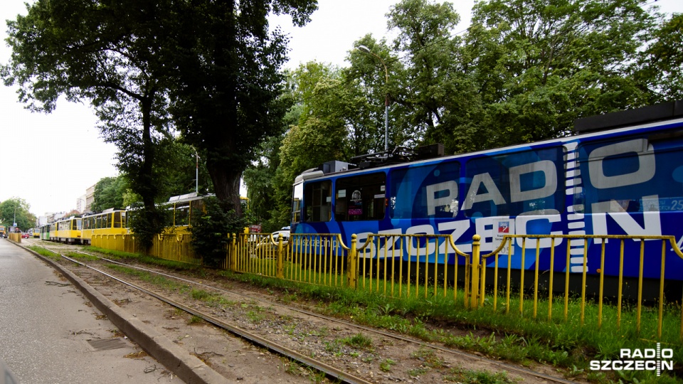 Wypadek na Powstańców Wielkopolskich. Dwie osoby ranne. Fot. Konrad Nowak [Radio Szczecin]