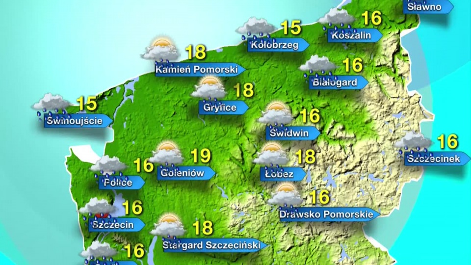 Pogoda na czwartek. Fot. TVN Meteo Active/x-news