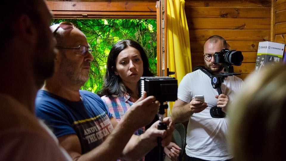 Warsztaty związane są z Dąbskimi Wieczorami Filmowymi z 2015 r. Fot. Gustaw Dudka