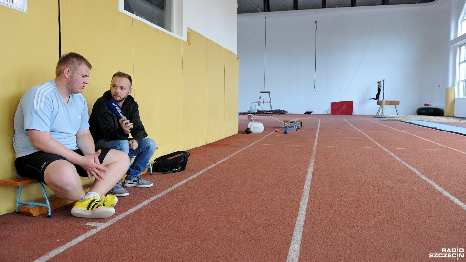 15-letni Mateusz Gładkowski trenuje w MKL Szczecin. Fot. Marcin Kokolus [Radio Szczecin]
