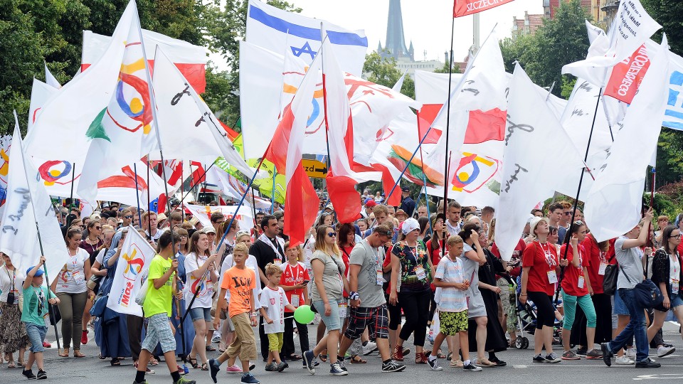 ŚDM: Kolorowy korowód przeszedł ulicami Szczecina. Fot. Marcin Kokolus [Radio Szczecin]