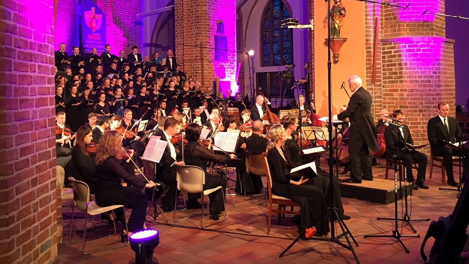 "Requiem" Mozarta w szczecińskiej katedrze. Dyrygował Bohdan Boguszewski. Fot. Małgorzata Frymus [Radio Szczecin]