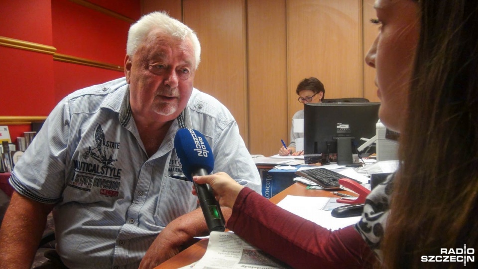 Współwłaściciel kina Pionier - Jerzy Miśkiewicz. Fot. Michał Miarka [Radio Szczecin]