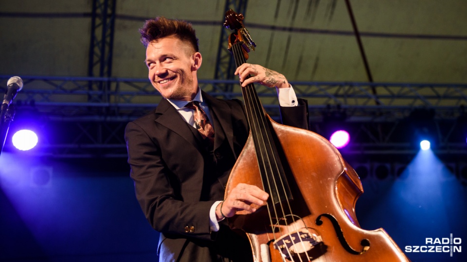 Wojtek Mazolewski Quintet wystąpił na dziedzińcu Zamku Książąt Pomorskich. Fot. Konrad Nowak [Radio Szczecin]