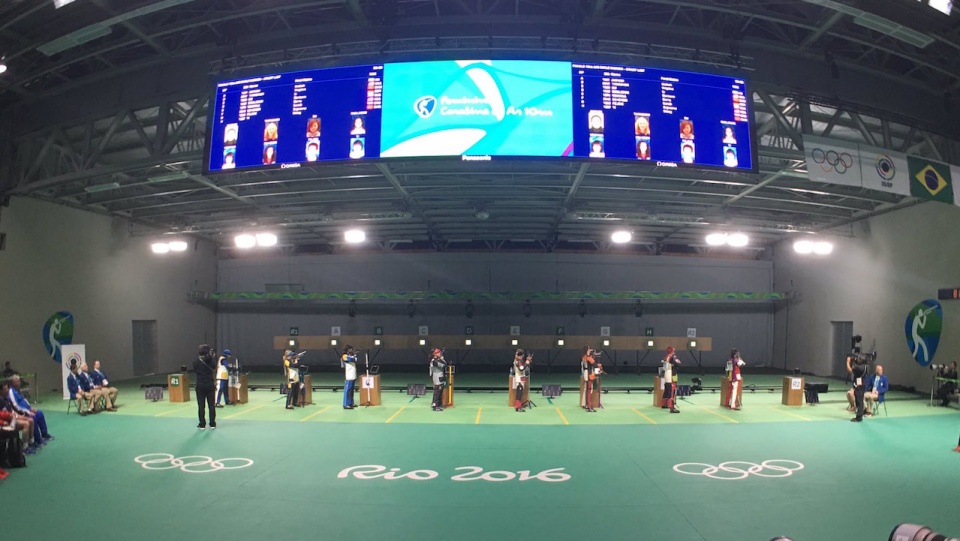 Strzelecka arena olimpijska w Rio de Janeiro. Fot. Rio2016_en Twitter