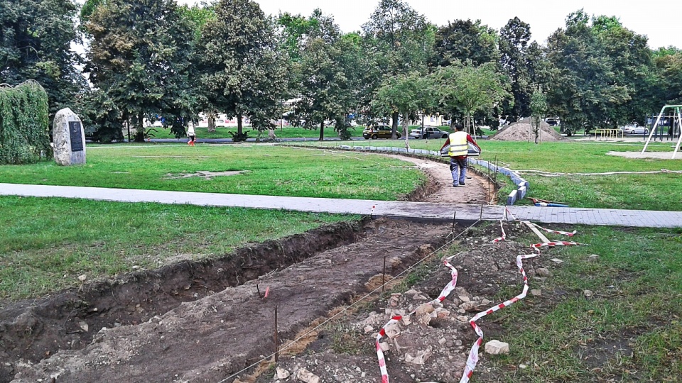 Trwa ostatni etap zagospodarowania skweru przy ulicy Bema w Szczecinie. Fot. ZUK
