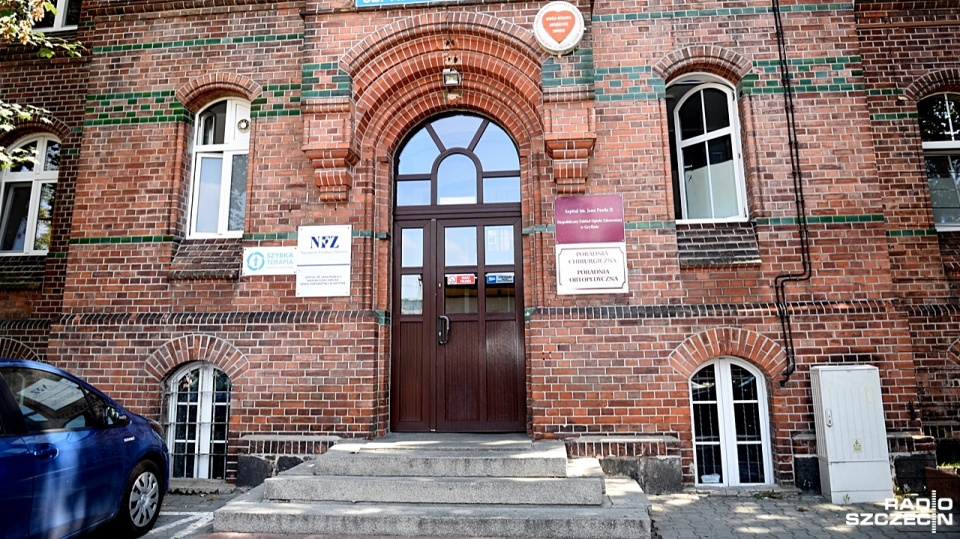 Szpital Powiatowy w Gryfinie. Fot. Jarosław Gaszyński [Radio Szczecin]
