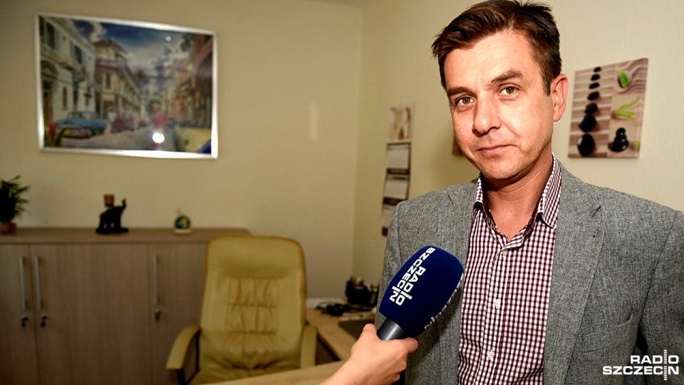 Jak mówi prezes zarządu szpitala Grzegorz Bogdanowicz, jest mu bardzo przykro. Fot. Jarosław Gaszyński [Radio Szczecin]