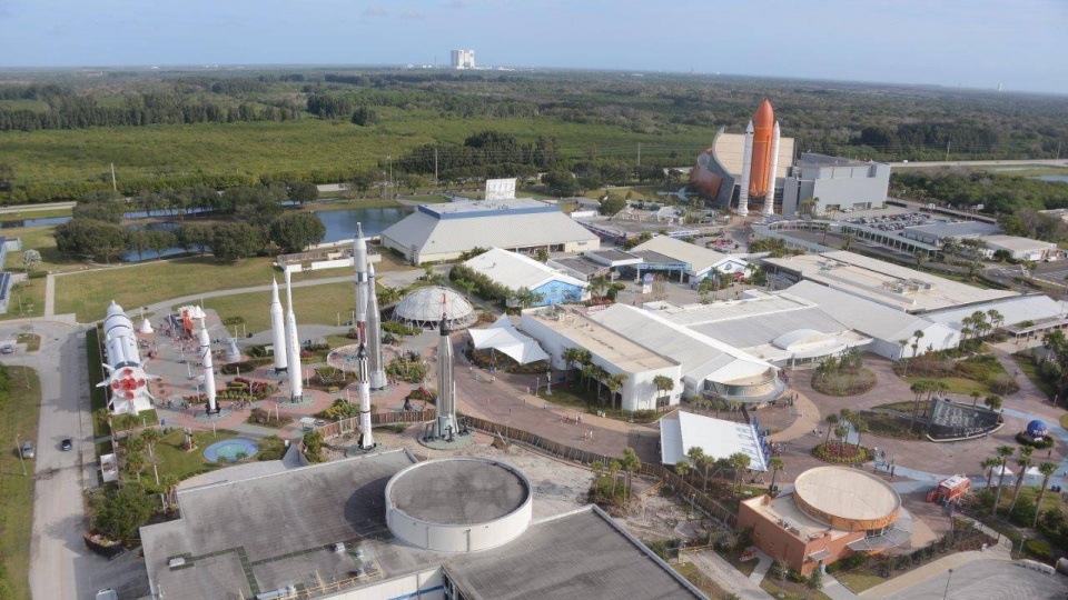 Centrum Kosmiczne im. Johna F. Kennedy’ego na przylądku Canaveral w USA. Fot. Kennedy Space Center Visitor Complex