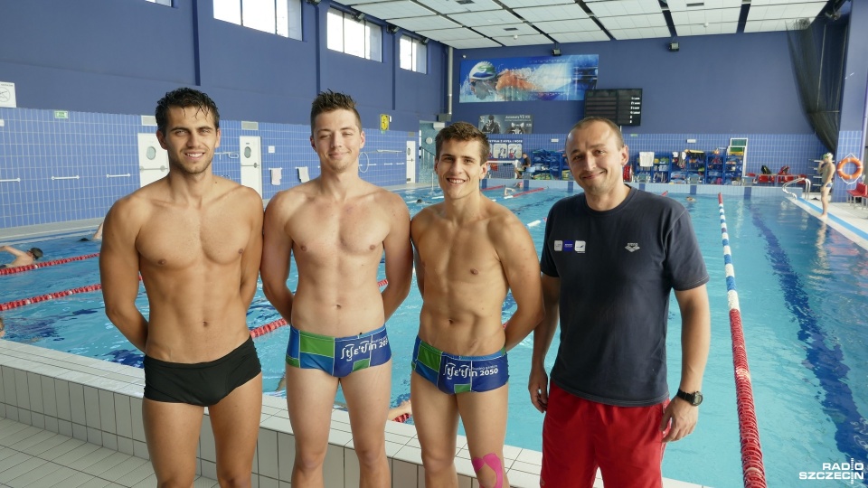 Uczniowie i medaliści MŚ z Centrum Szkolenia Sportowego. Fot. Piotr Biryło [Radio Szczecin]