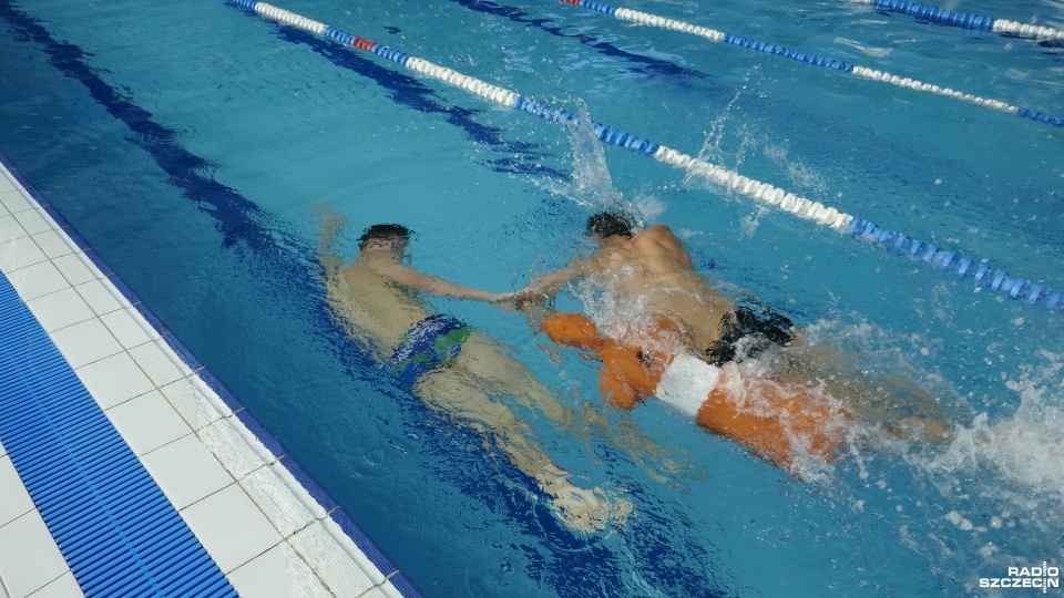 Uczniowie i medaliści MŚ z Centrum Szkolenia Sportowego. Fot. Piotr Biryło [Radio Szczecin]