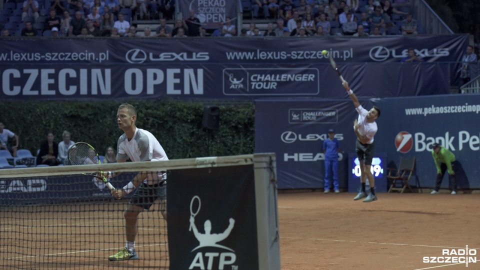 Mariusz Fyrstenberg - ostatni Polak w turnieju Pekao Szczecin Open - nie zagra w finale gry podwójnej. Fot. Jarosław Gaszyński [Radio Szczecin]