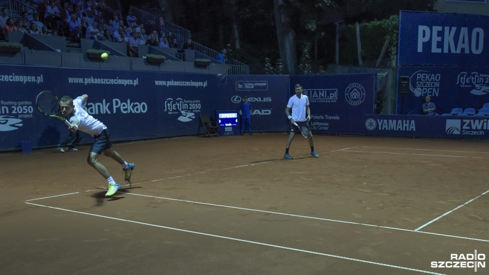 Mariusz Fyrstenberg - ostatni Polak w turnieju Pekao Szczecin Open - nie zagra w finale gry podwójnej. Fot. Jarosław Gaszyński [Radio Szczecin]