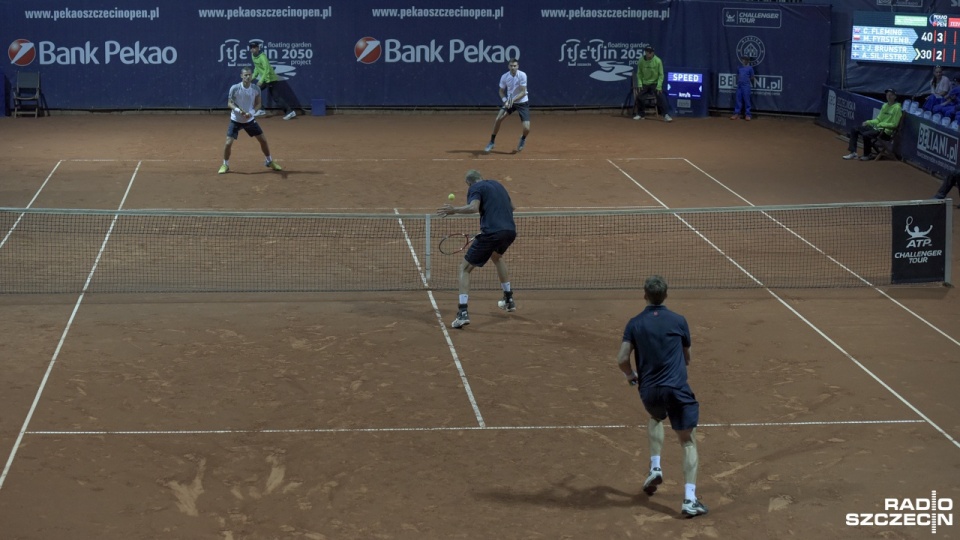 Mariusz Fyrstenberg - ostatni Polak w turnieju Pekao Szczecin Open - nie zagra w finale gry podwójnej. Fot. Jarosław Gaszyński [Radio Szczecin]