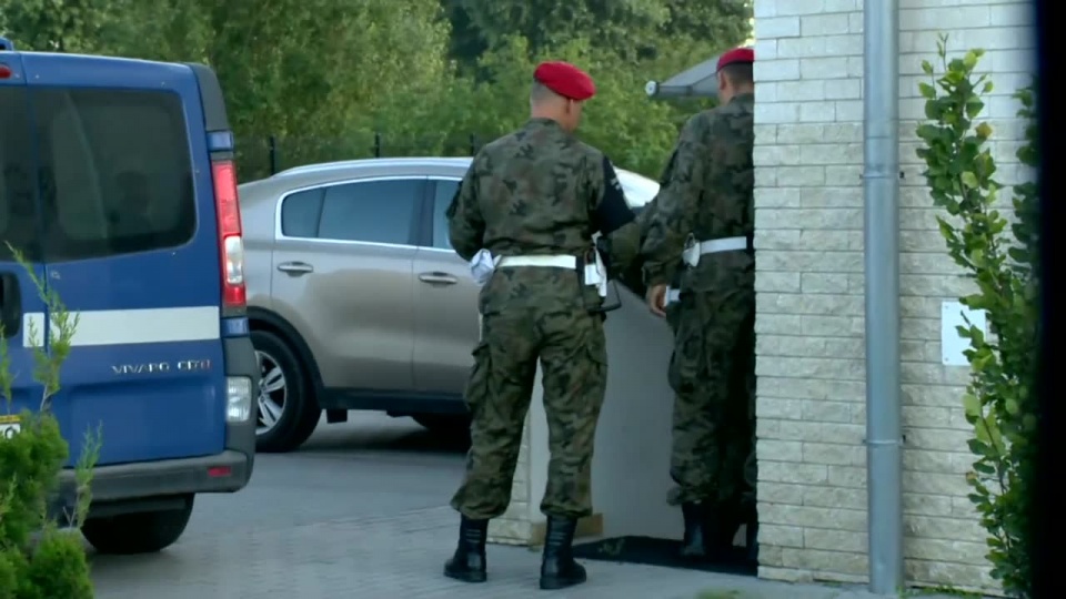 Oficerowie Wojska Polskiego usłyszeli zarzuty. Fot. TVN24/x-news