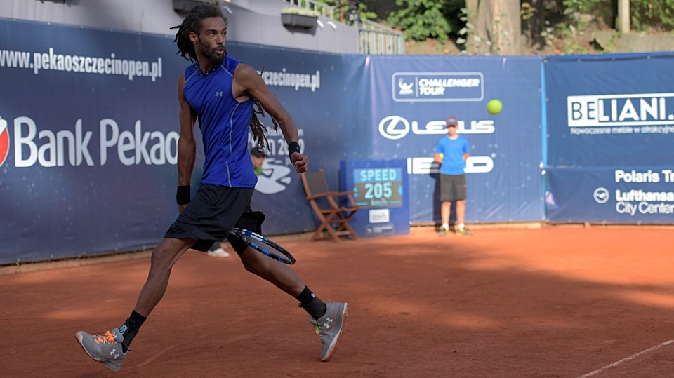 Dustin Brown. Fot. Jarosław Gaszyński [Radio Szczecin]