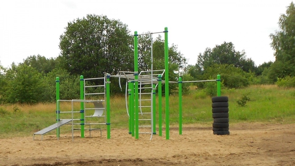 Kolejne siłownie "pod chmurką" staną na skwerach i placach w Szczecinie. Fot. Zakład Usług Komunalnych w Szczecinie