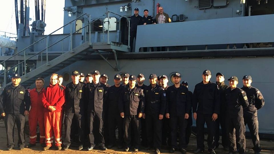 Wyremontowany w Szczecinie "Bałtyk" wraca do służby. Fot. Marynarka Wojenna RP Facebook