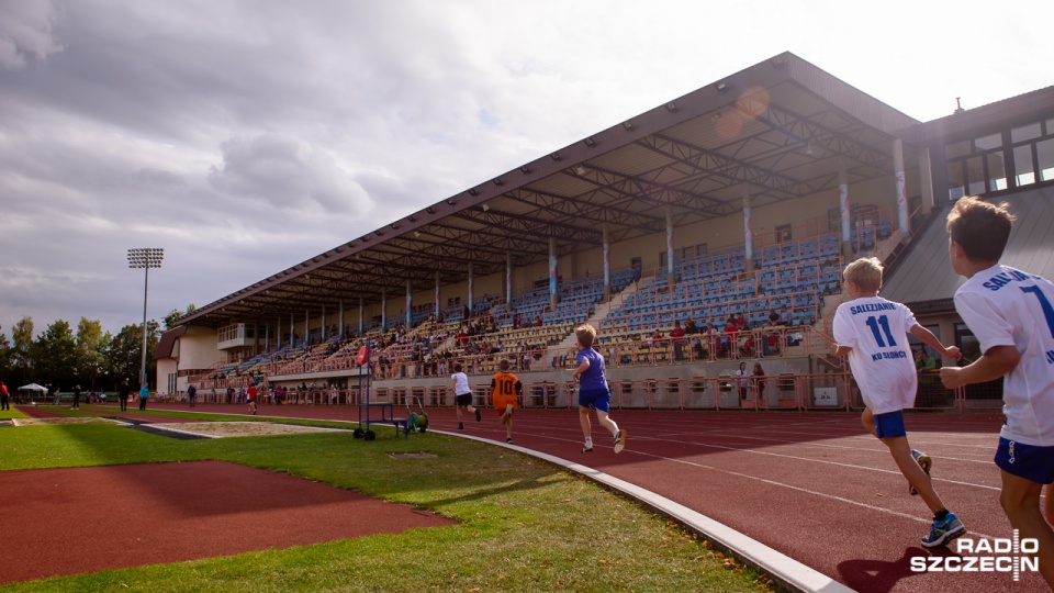 Stadion przy ul. Litewskiej w Szczecinie. Fot. Konrad Nowak [Radio Szczecin]