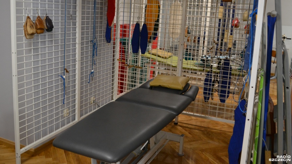 Zakład rehabilitacji Szpitala Regionalnego w Kołobrzegu. Fot. Przemysław Polanin [Radio Szczecin]