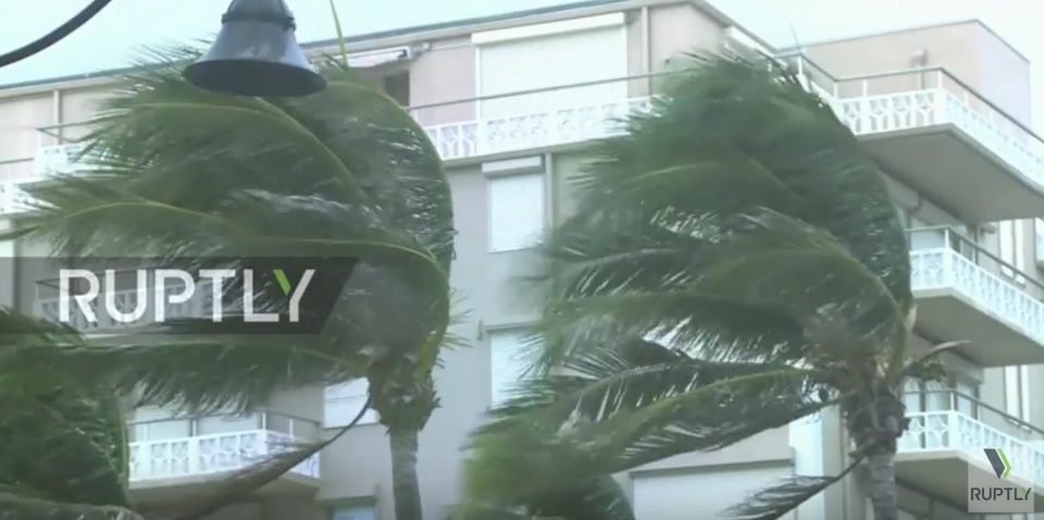Huragan zbliża się do Miami. Fot. Ruptly TV/www.youtube.com