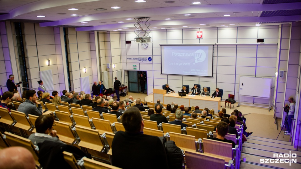 Spotkanie z przedstawicielami partii .Nowoczesna. Fot. Konrad Nowak [Radio Szczecin]