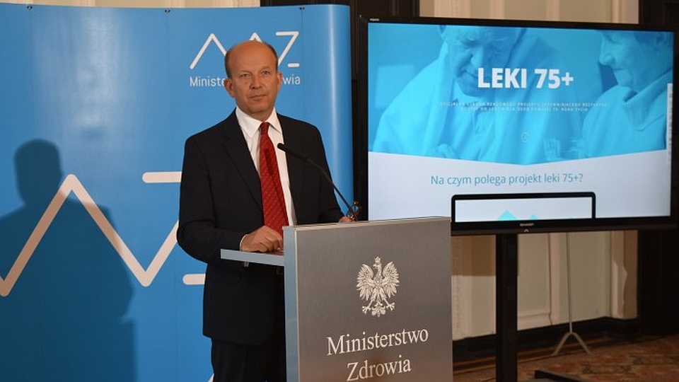 Minister zdrowia Konstanty Radziwiłł. Fot. mz.gov.pl