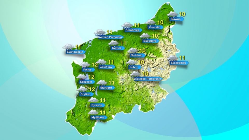 W poniedziałek termometry w regionie będą wskazywać od 10 do 12 stopni Celsjusza. Fot. TVN Meteo Active/x-news