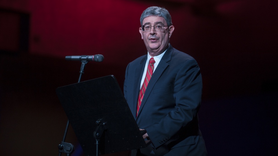George Weigel otrzymał Nagrodę Pokoju. Fot. Olaf Nowicki [Radio Szczecin]