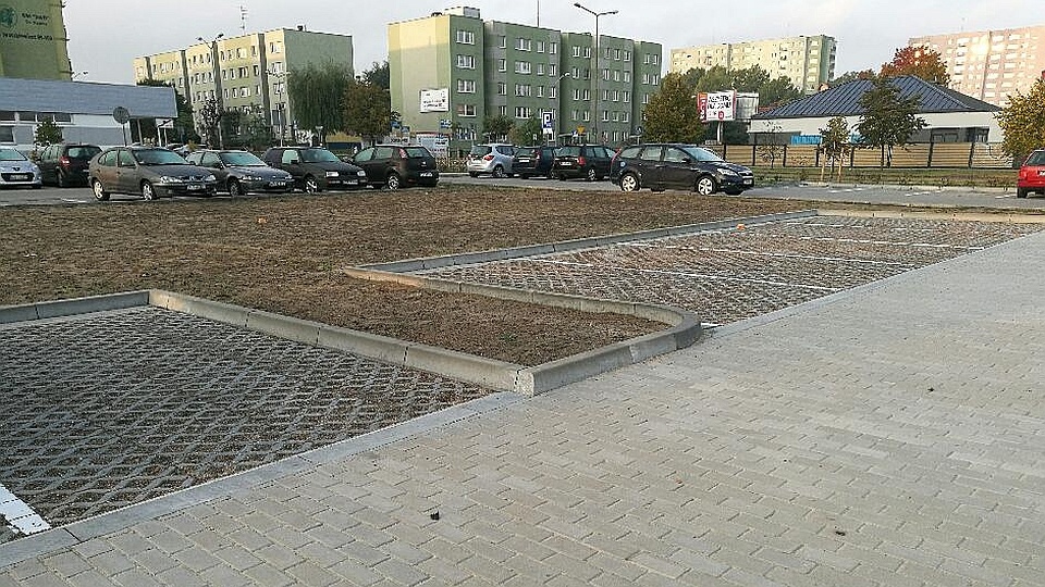 Coraz większy parking na os. Majowym. Fot. ZUK Szczecin