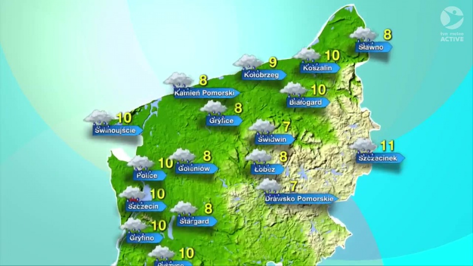 W niedzielę termometry w regionie będą wskazywać od 7 do 11 stopni Celsjusza. Fot. TVN Meteo Active/x-news
