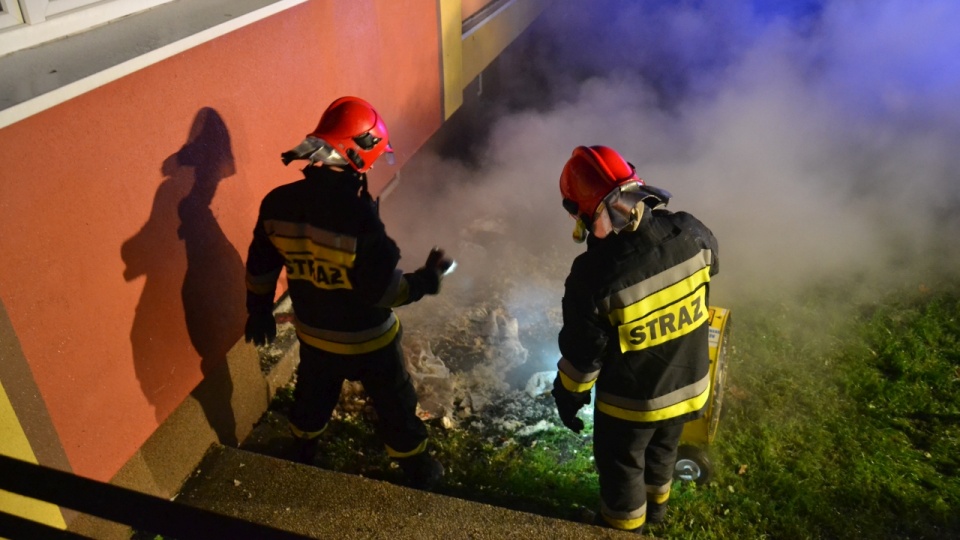 Trzy osoby z objawami podtrucia trafiły do szpitala. Fot. Przemysław Polanin [Radio Szczecin]
