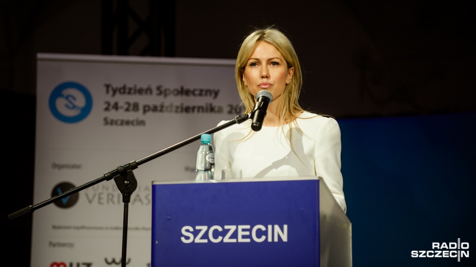 Magdalena Ogórek. Fot. Konrad Nowak [Radio Szczecin]