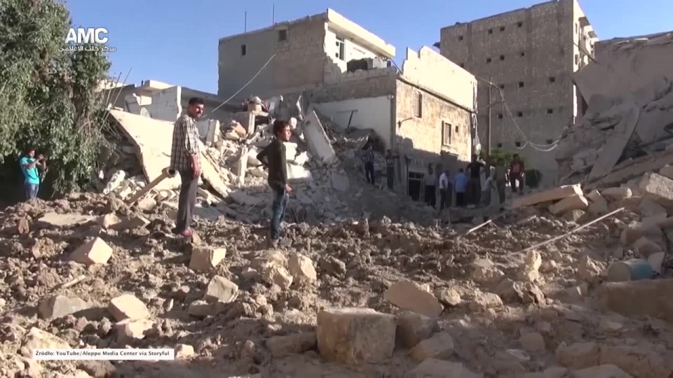 Zniszczone Aleppo. Fot. Storyful/x-news
