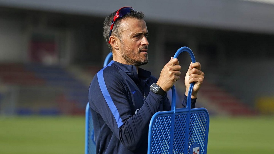 Luis Enrique - trener FC Barcelony. Fot. FC Barcelona Twitter