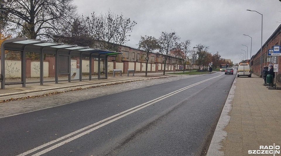 Przystanek autobusowy na Wernyhory. Fot. Marek Borowiec [Radio Szczecin/Archiwum]