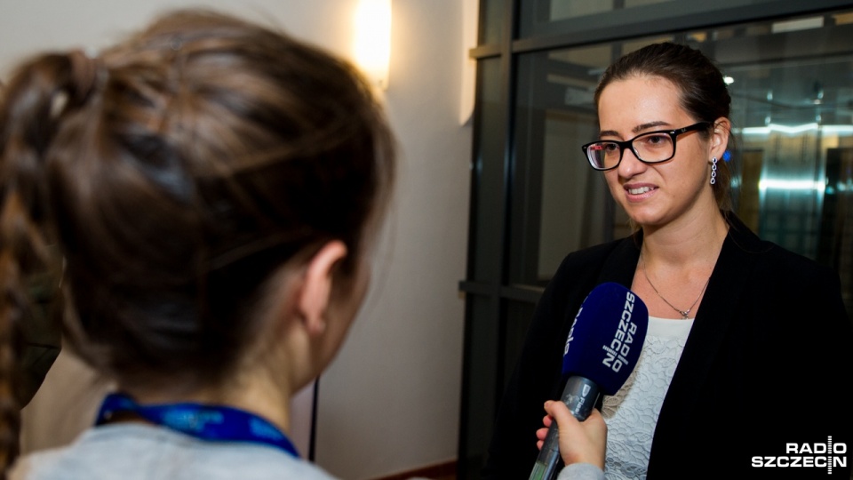- To trzecia taka firma na świecie - mówi jej przedstawicielka Anna Czyżewska. Fot. Olaf Nowicki [Radio Szczecin]