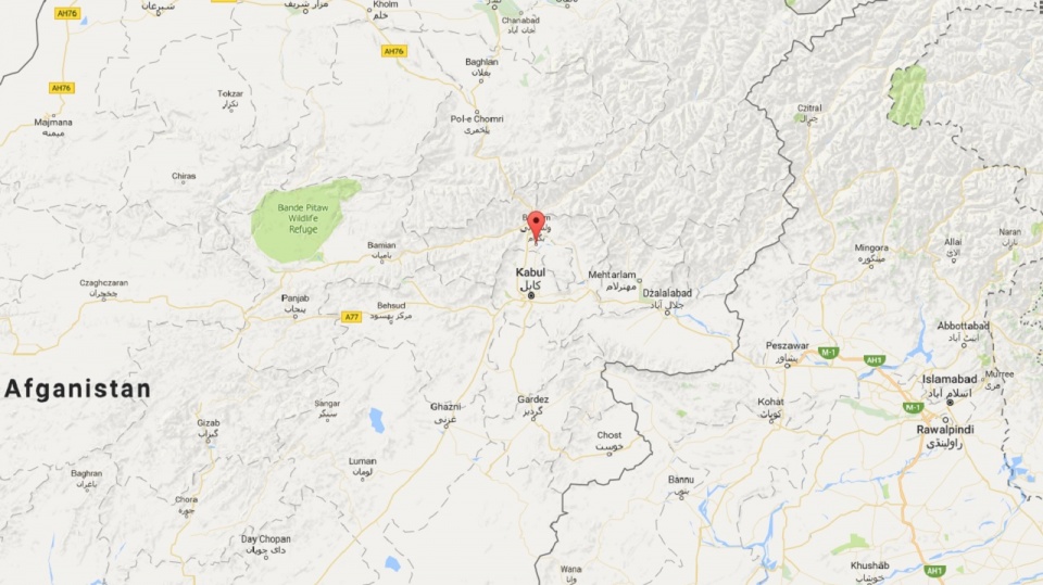 Bagram to największa amerykańska baza w Afganistanie. Jest położona na północ od afgańskiej stolicy, Kabulu. Fot. www.google.pl/maps