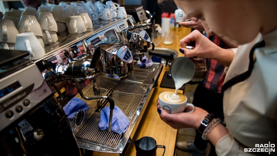 "Szczeciński Puchar Latte Art". Fot. Olaf Nowicki [Radio Szczecin]