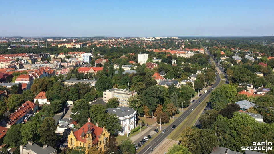 Panorama Szczecina. Fot. Michał Król [Radio Szczecin]