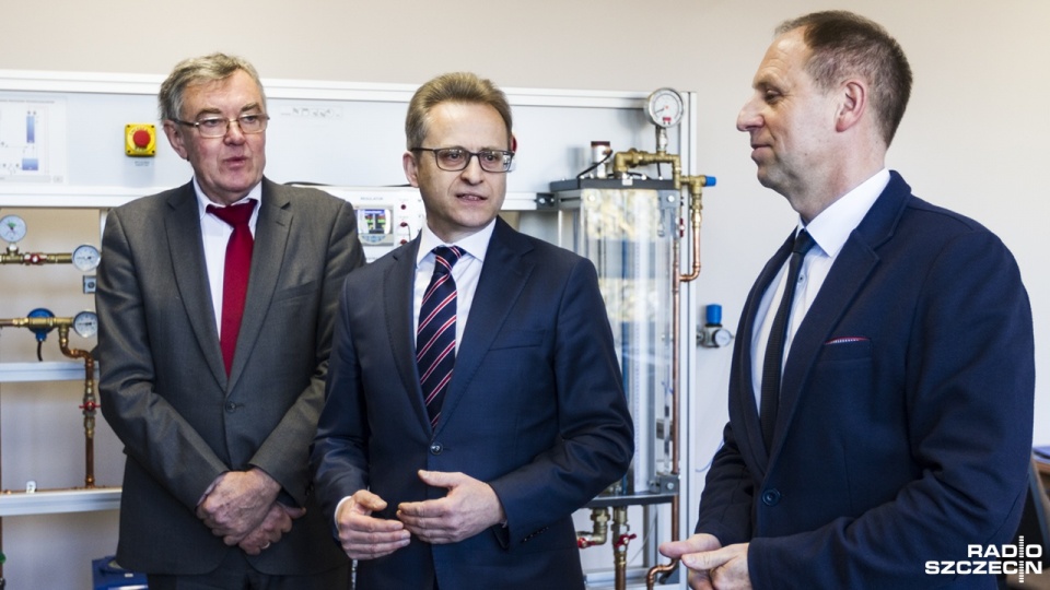 Na Wydziale Technologii i Inżynierii Chemicznej otwarto Laboratorium Dynamiki Procesowej. Fot. Weronika Łyczywek [Radio Szczecin]